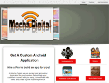 Tablet Screenshot of mochadigital.com